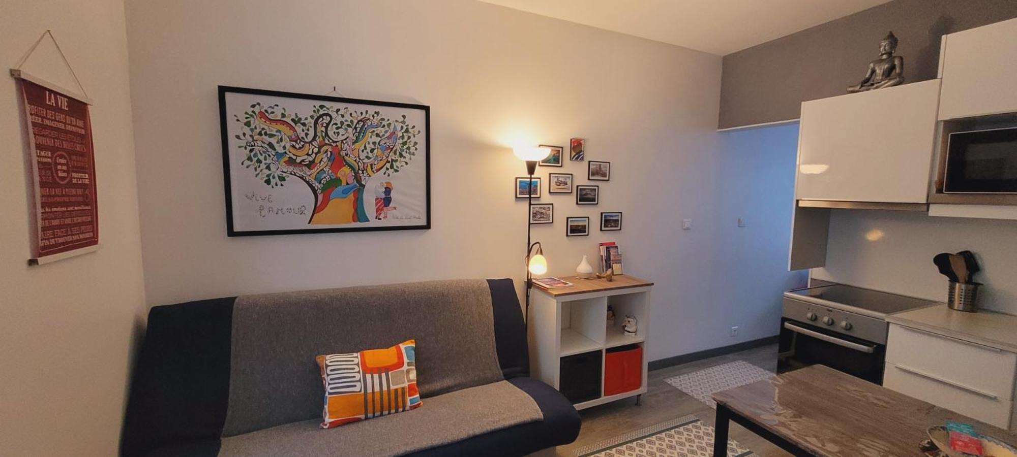 Apartamento Notre Bout Du Monde T1Bis Brest Centre Terrasse Exterior foto
